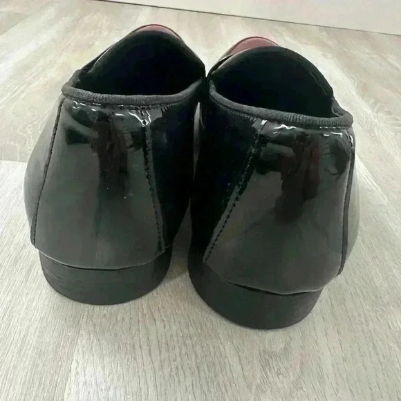 Versace Men\'s‎ Patent Leather Ombre Loafers Dress Shoes Made in Italy Size 44
